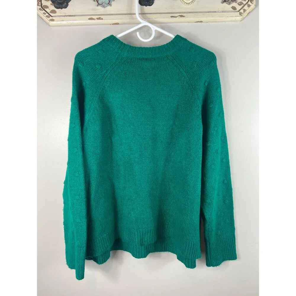 Sonoma Green Sweater Cable Knit Pullover XXL - Picture 2 of 7